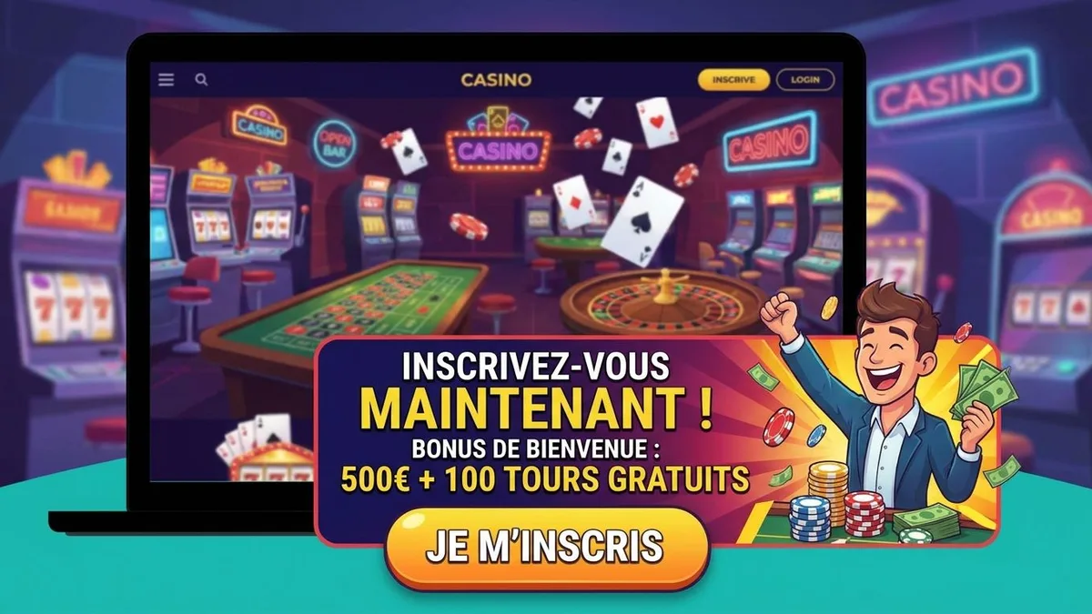Inscription avec bonus